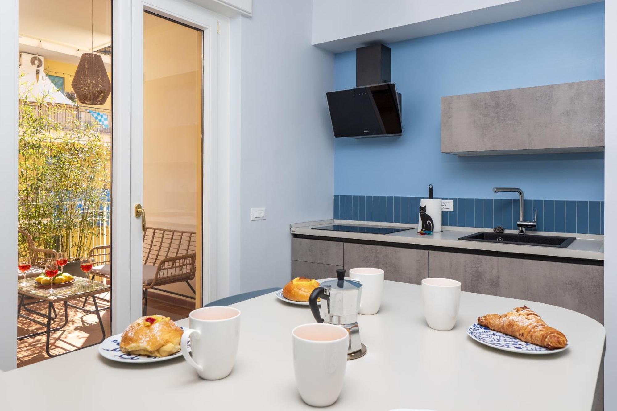 Surya House - Elegant Apartment In Sorrento Buitenkant foto